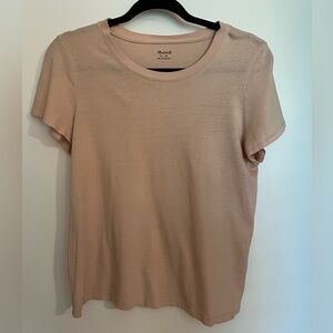 Madewell Northside Vintage Pink Tee